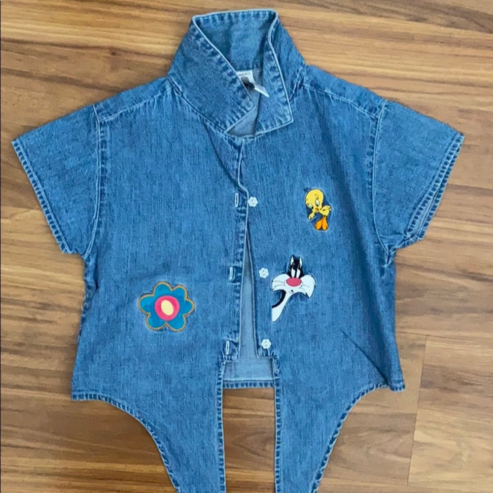 Tweety denim shirt